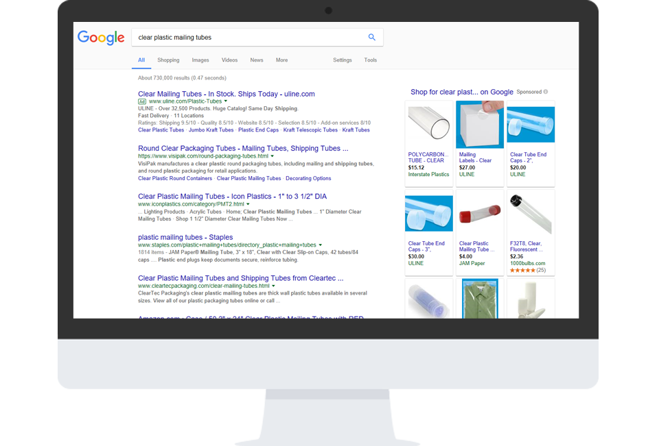 Google Shopping Results